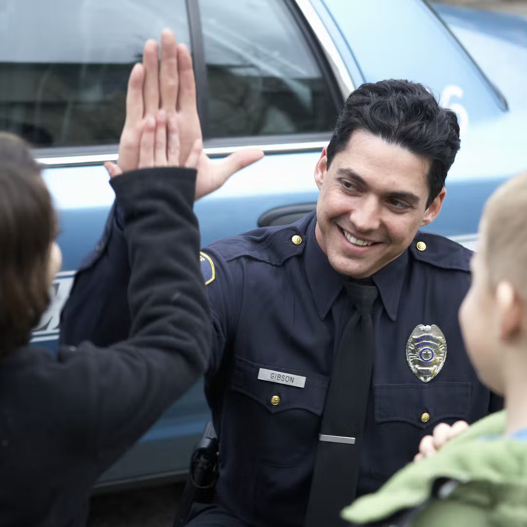Police High Five