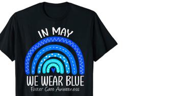 We Wear Blue tshirt