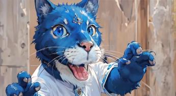 West the Wildcat in Anime style