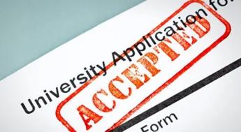 "Accepted" stamp