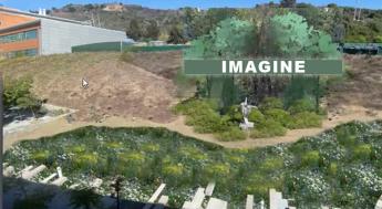 Artist rendering of WLAC microforest