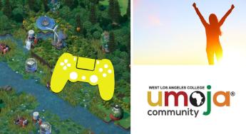 images representing environmental video games, success and Umoja
