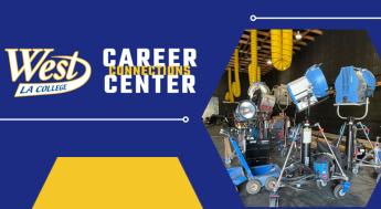 Career Center Logo and Filming equipment