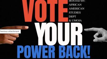 headline "Vote Your Power Back!"