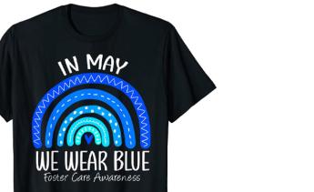 We Wear Blue tshirt
