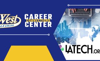 symbols of technology with Career Center logo