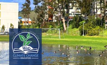 ducks on a field at West LA College