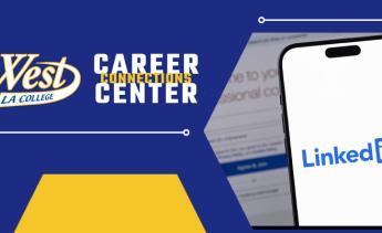 Career Center Logo and LinkedIn logo 