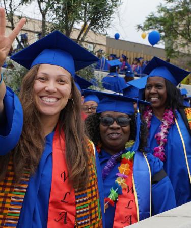 Graduation Thumbs Up Female