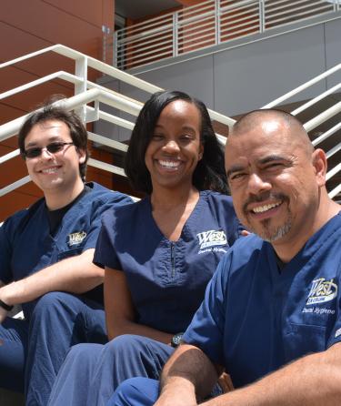 Three Students of Dental Hygiene Degree