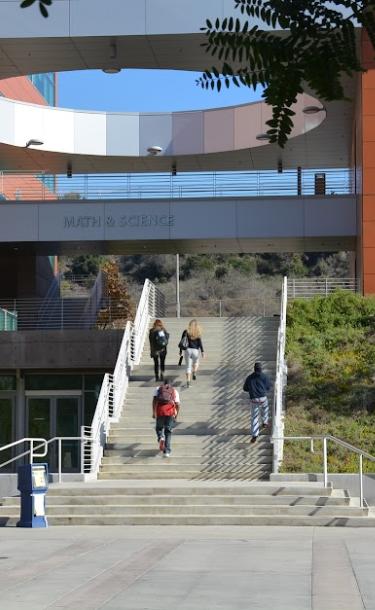 Mathematics Building Stairs