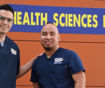 Two Students of Public Health Science