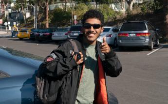 Student with Sunglasses