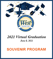 Virtual Graduation Program Flyer