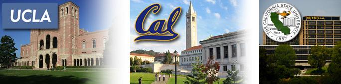 University Buildings: UCLA, CSUN and Cal State LA