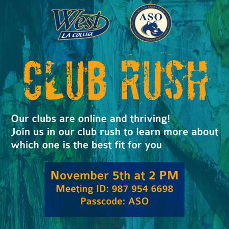 Club Rush Flyer Event