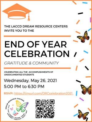 End of Year Celebration Flyer Event
