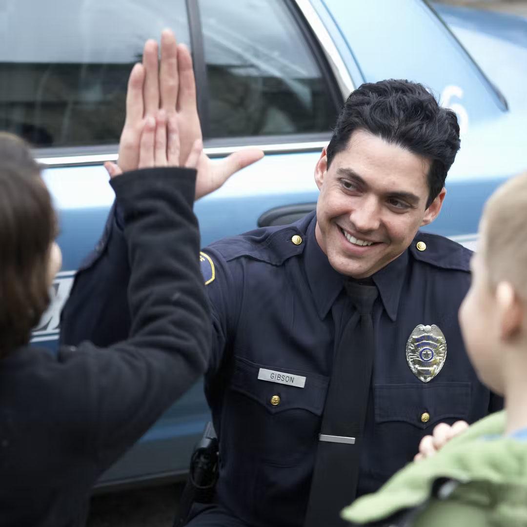 Police High Five