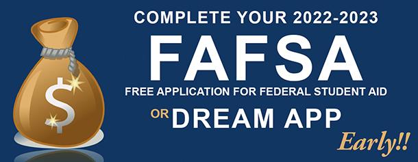 Fafsa Dream App Banner