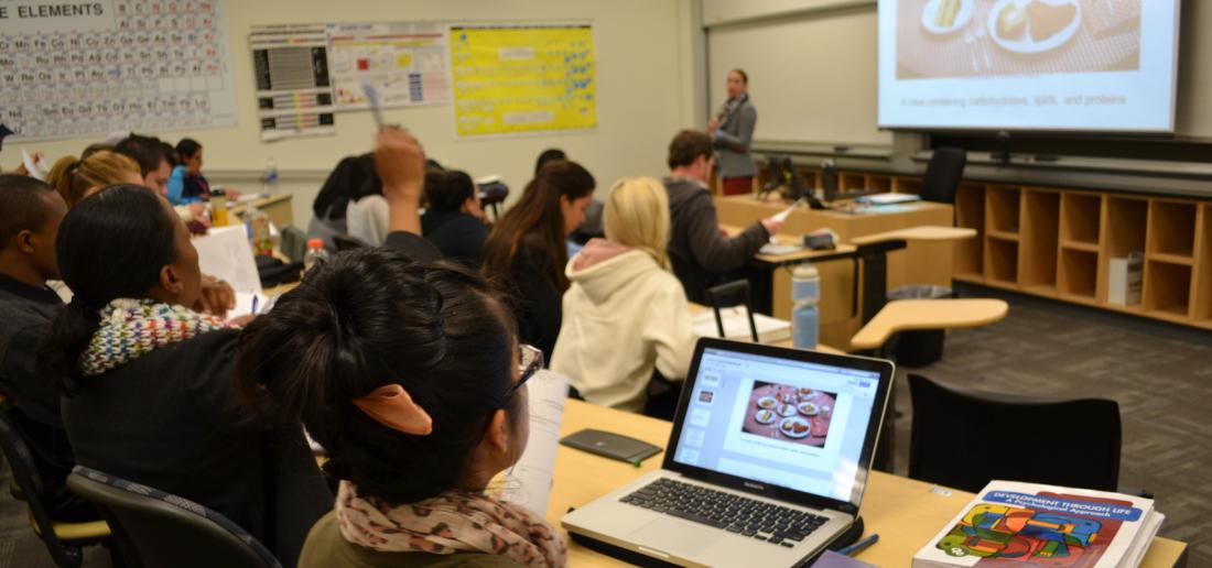 Students at Classroom of WLAC