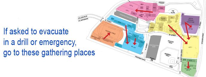 Evacuation Map Information