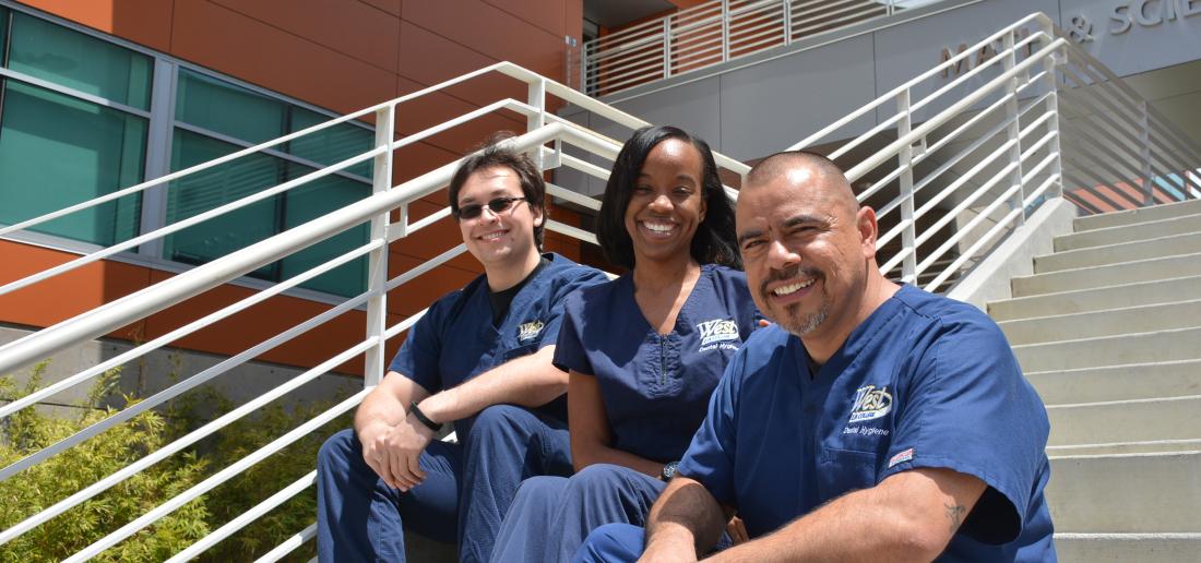 Three Students of Dental Hygiene Degree
