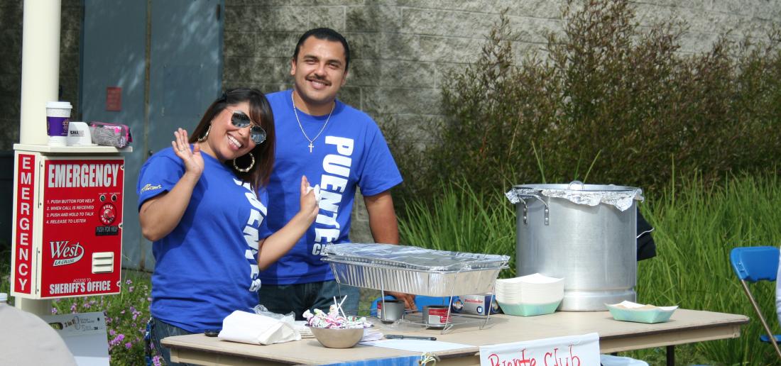 Students with Food