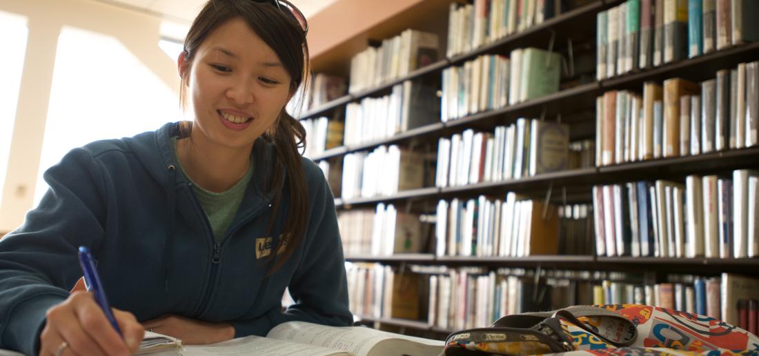 Female Studying