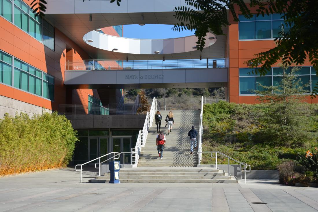 Mathematics Building Stairs
