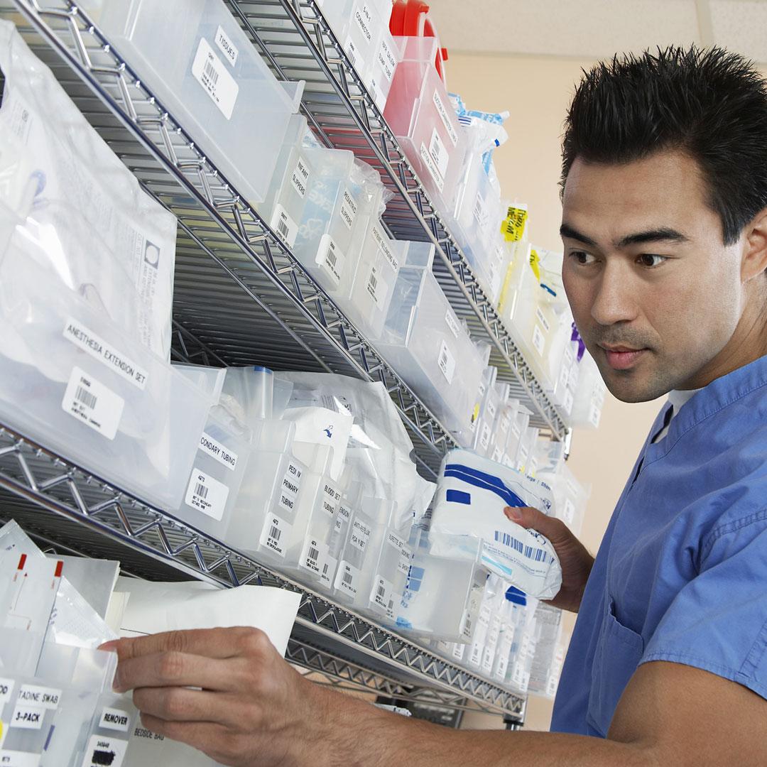 Medic Male at Pharmacy