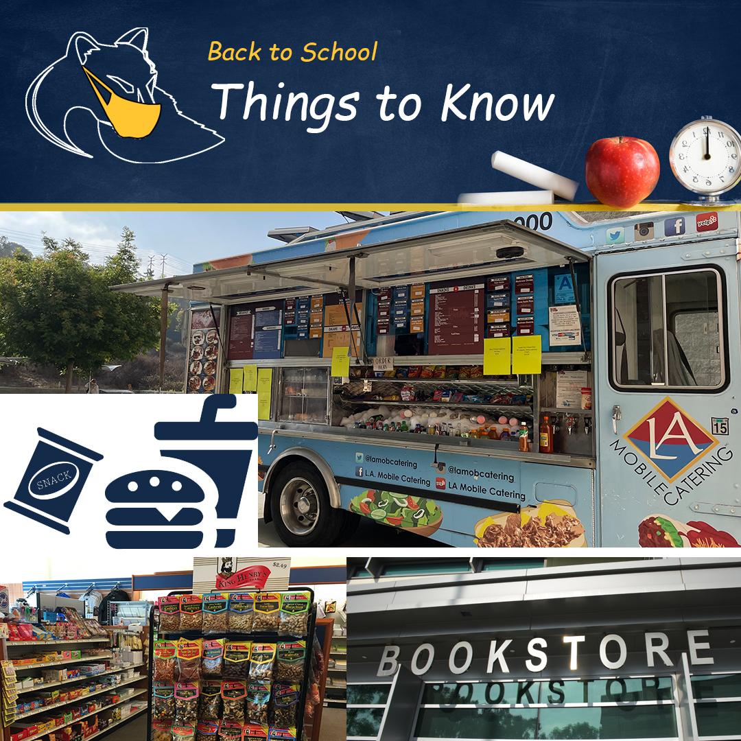 Food Truck and Bookstore