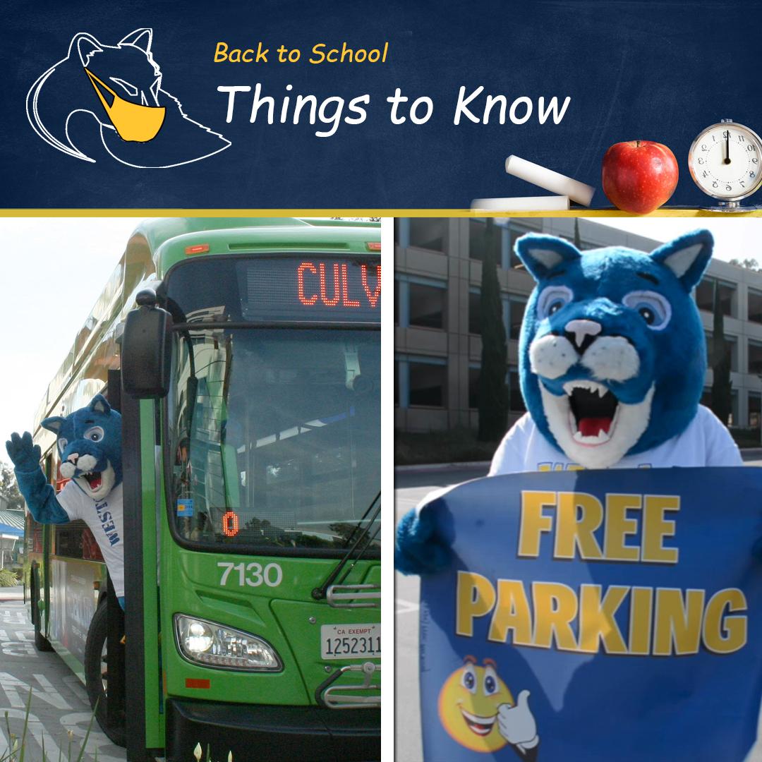School Mascot With Free Parking Sign 