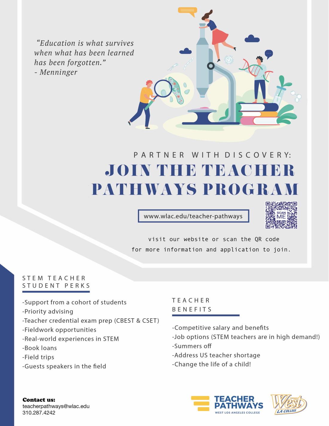 Teacher Pathways Flyer