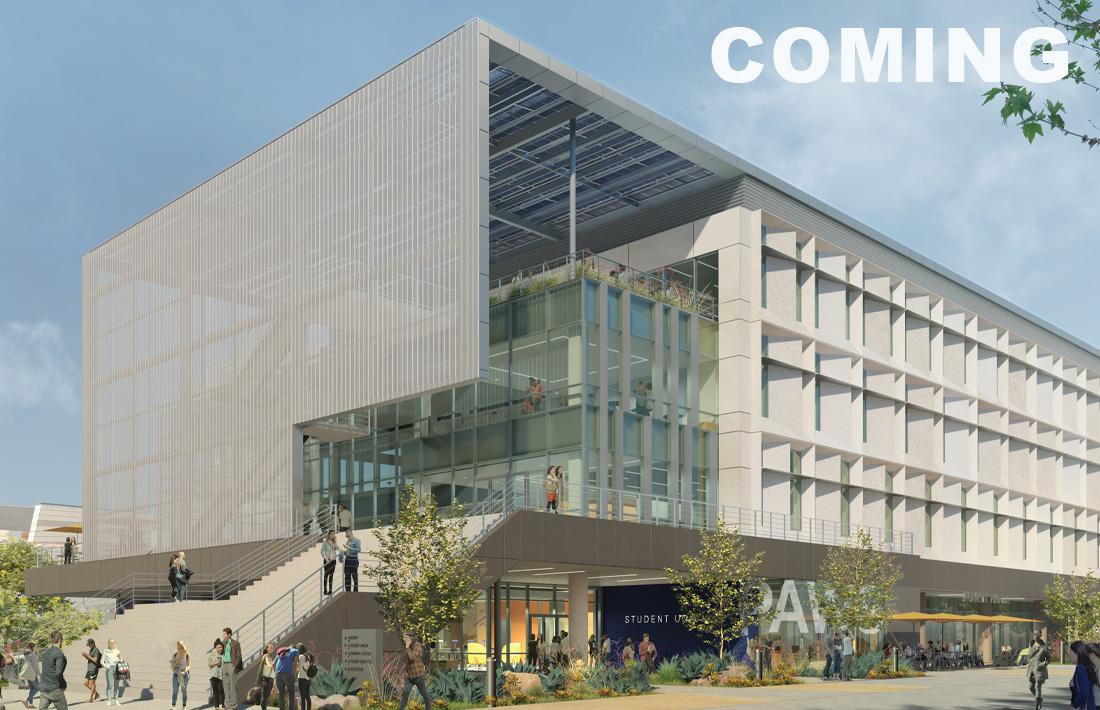Artist rendering of new HLRC building