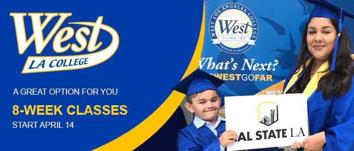 A Student at Graduation - 8 Week Classes Start April 14