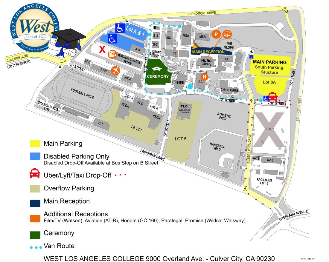 Graduation Event Map