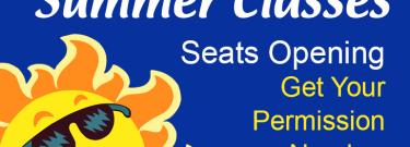 Summer Classes Get Your Permission Number